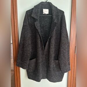 Thread & Supply Charcoal Gray Coat